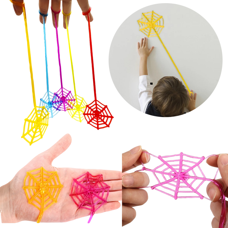 Kids Outdoor Climbing Frame - 10Pcs Stretchable 등반 스파이더 웹 재미있는