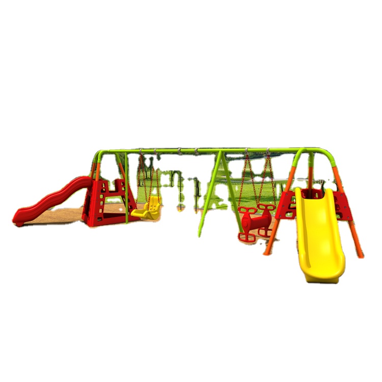 실외용 어린이용 금속 놀이터, 플라스틱 미끄럼틀과 나무 - Kids Outdoor Climbing Frame 리뷰 및 가격