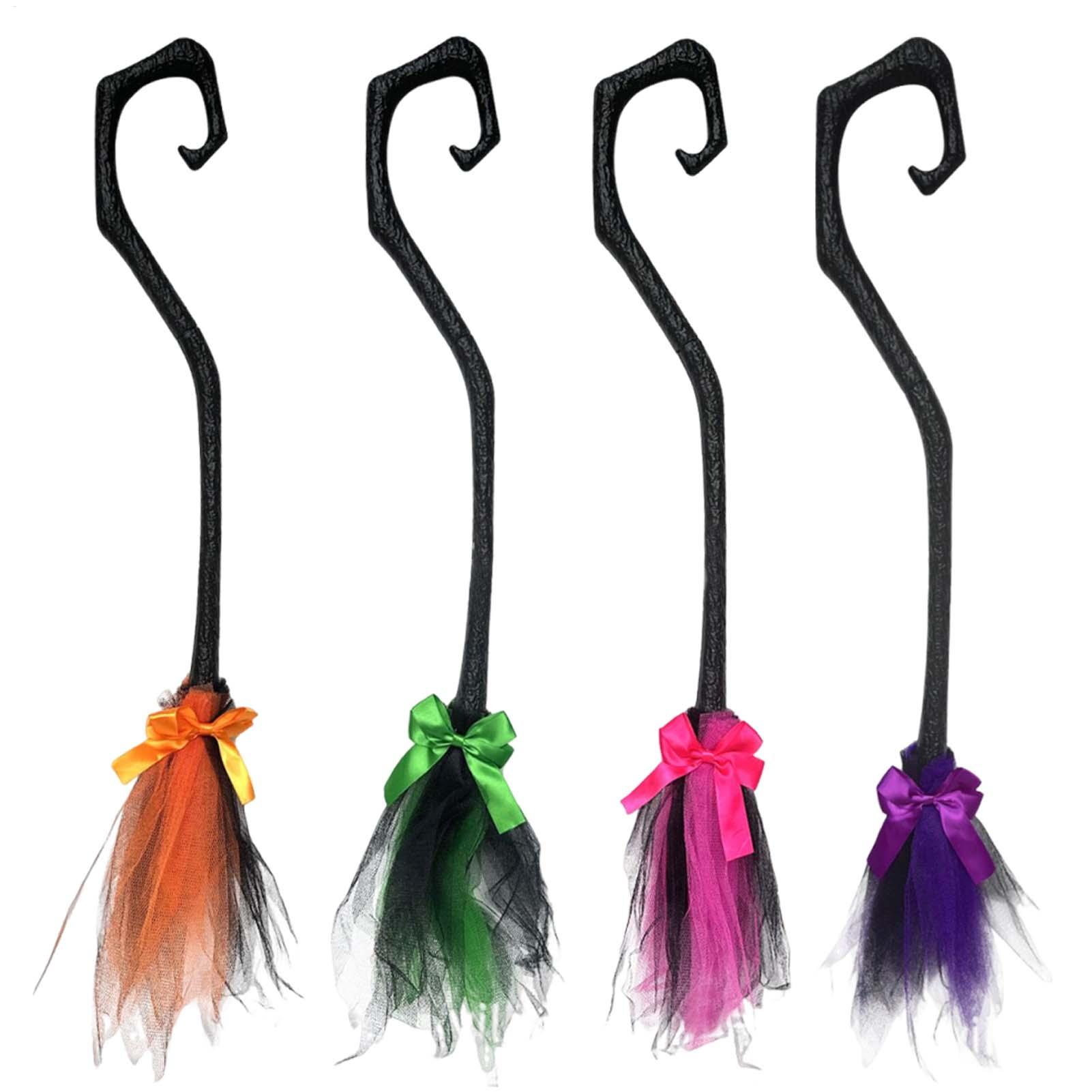 마녀 빗자루, 리본 장식, 무서운 분위기의 포토 부스  - Kids Outdoor Broom 리뷰 및 가격