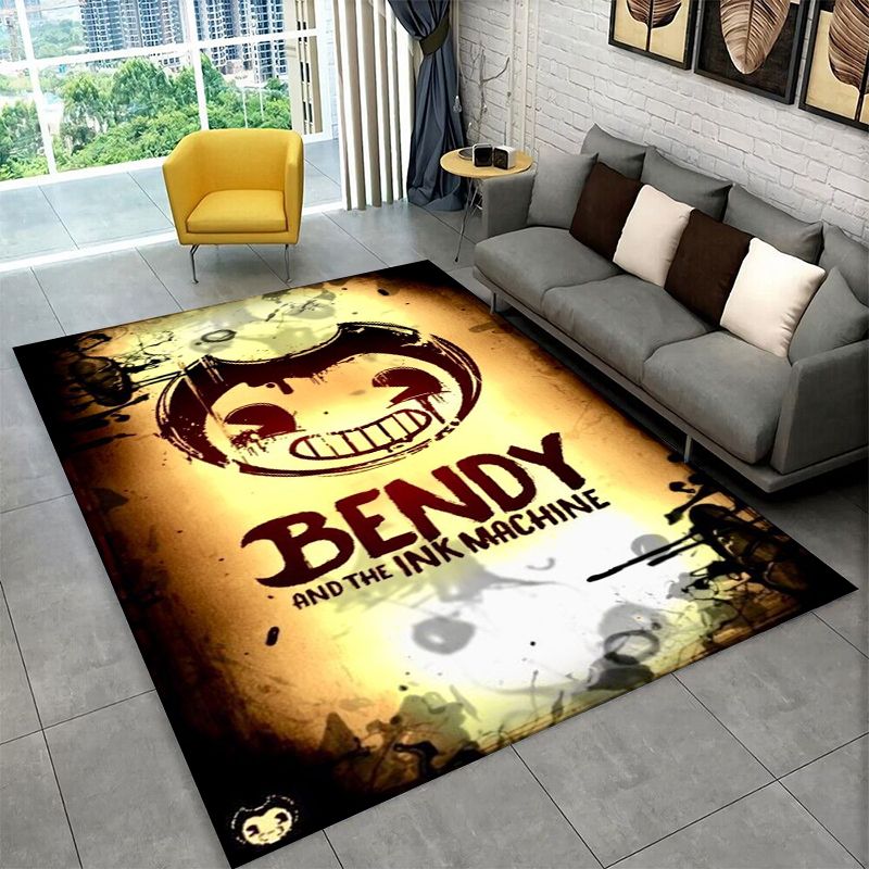 3D B-Bendy 공포 게임 캐릭터가 그려진 거실용  - Kids Outdoor Area 리뷰 및 가격