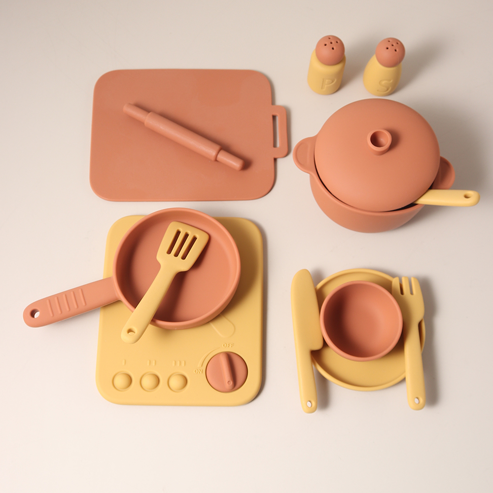 13종 실리콘 요리 놀이 세트 장난감, 역할놀이 주방  - Kids Outdoor Kitchen Accessories 리뷰 및 가격
